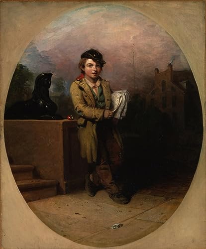 Toile modern peinture News Boy Henry Inman pour transfigurer la décoration de votre salon