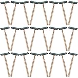 STOBAZA 20 Stück Herren Rasierer Einwegrasierer Mehrzweck Körper und Barttrimmer für Reisen Hotel Spa mit Rasiercreme Kompakt Tragbar