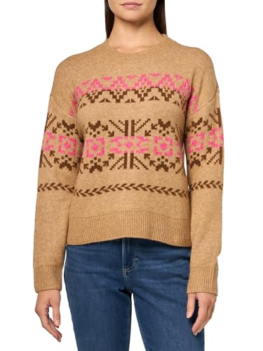 Lucky Brand Women's Fair Isle Crew Neck