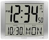 La Crosse Technology 515-1316 Super Large 16 Inch Atomic Digital Wall Clock