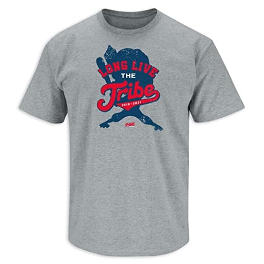 Cleveland Baseball Fans. Long Live The Tribe Shirt (Short Sleeve, Large)