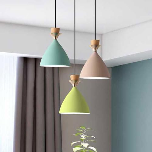 Lustre moderne salon suspension style industriel métal E27 - 6