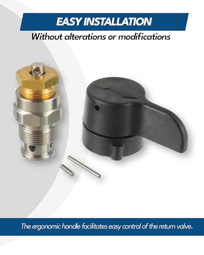 Image of 235014 Prime Spray Valve & Drain Valve Replacement Kit - Compatible with Graco 210 /230 /390 /395 /490 /495 /595 /3400 -Aftermarketr Airless Paint Sprayer Repair Parts