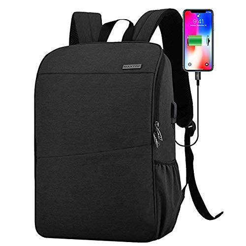 Image of Travel Laptop Backpack with USB Charging Port+Anti-Theft[Water Resistant] College School Bookbag Fits 16 Inch Laptop