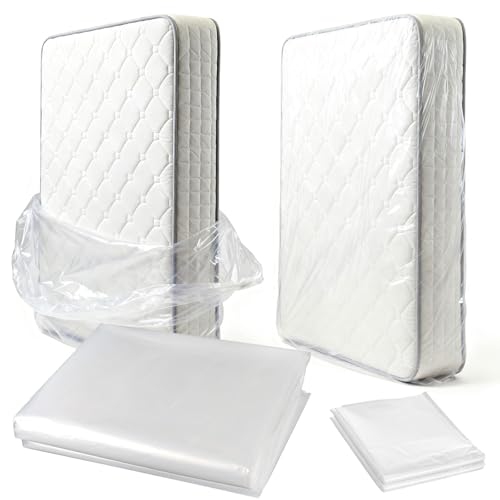 【Funzione di Protezione Versatile – Non Solo per i Materassi】Questa custodia in plastica per materassi versatile è adatta non solo allo stoccaggio dei materassi, ma anche di cuscini, copriletto, coperte e altri lenzuola da letto. Sia per trasferimento, stoccaggio o protezione temporanea, mantiene le vostre cose pulite, intatte e ben protette.