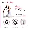 Leg Stretching Strap – Adjustable Ballet Stretch Strap with Door Anchor to Improve Flexibility, Easy to Install Flexibility Equipment Stretching Trainer for Ballet, Dance, Yoga, Gymnastics or Cheer