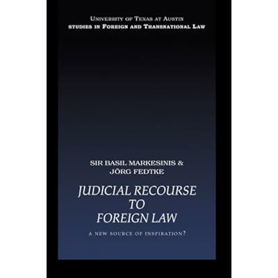 Judicial Recourse to Foreign Law