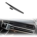 WITTSY Carbon Farbe Mittelkonsole Armaturenbrett Verkleidung Zierblende Für Audi A6 C8 A7 A8 2019-2022 LHD Autoinnenraum Zubehör