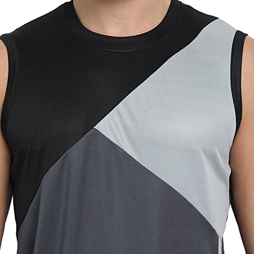 Image of FTX Men's Solid Regular Fit T-Shirt