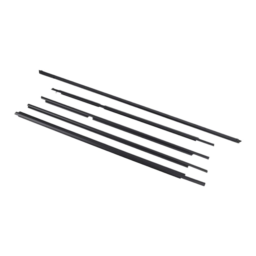 Zargxcysh Onecolor Outer Belt Molding Weatherstrip 5 Piece Set Compatible With 4Runner 2003 2004 2005 2006 2007 2008 2009 68162 35060