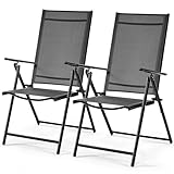 10 Best Cheap Folding Lawn Chairs: Discover Comfort and Style for Every Occasion Yaheetech Patio Folding Dining Chairs Set of 2, Stackable...