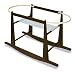 Jolly Jumper Rocking Moses Basket Stand, Expresso