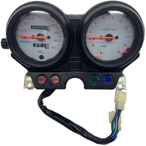 Miernika Motocykla instrumenty Panel montażowy przyrządu motocyklowego przebieg prędkościomierz odpowiedni pasuje do Honda CB250 Hornet 250 1992-2007 przebieg