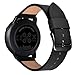 V-MORO Leather Strap Compatible with Galaxy Watch3 41mm Bands/Galaxy Watch Active2 40mm 44mm Band/Galaxy Watch 42mm Strap with Stainless Steel Buckle for Samsung Galaxy Watch 42mm/Galaxy Watch Active 2,Fits 5.4