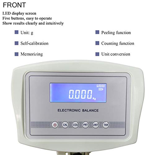 Báscula digital de plataforma BAOSHISHAN 300kg 1g miniatura 5
