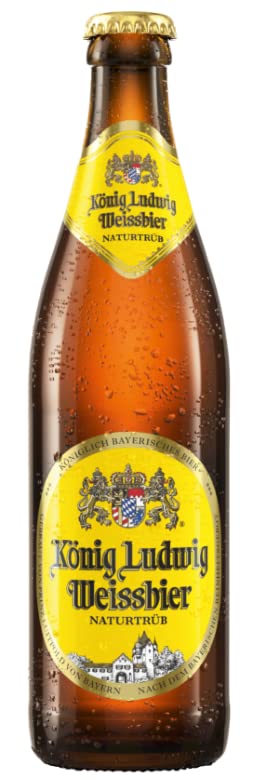 König Ludwig Weissbier Hell (12 Flaschen à 0,5 l / 5,5% vol.)