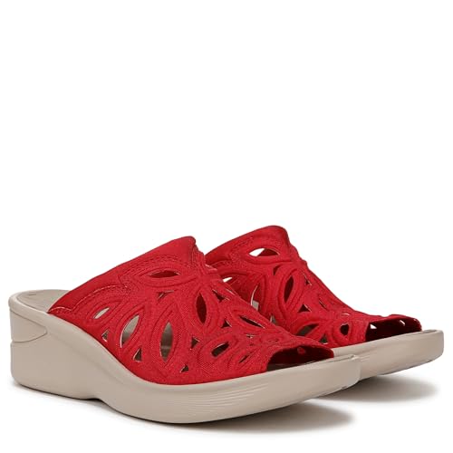 LifeStride Bzees Womens Susie Wedge Sandal Fire Red Shimmer 7.5 M by LifeStride - Image 7