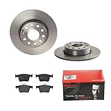brembo vw EIGENSCHAFTEN: Bremsenset - für Ihr Fahrzeug - Weitere Merkmale: Ergänzungsartikel/Ergänzende Info 2: mit Schrauben Oberfläche: beschichtet Anzugsdrehmoment: 120 Nm Zentrierungsdurchmesser: 65 mm Lochanzahl: 5 Mindestdicke: 8 mm Bremsscheibendicke: 10 mm Bremsscheibenart: Voll Höhe: 48.2 mm Durchmesser: 272 mm