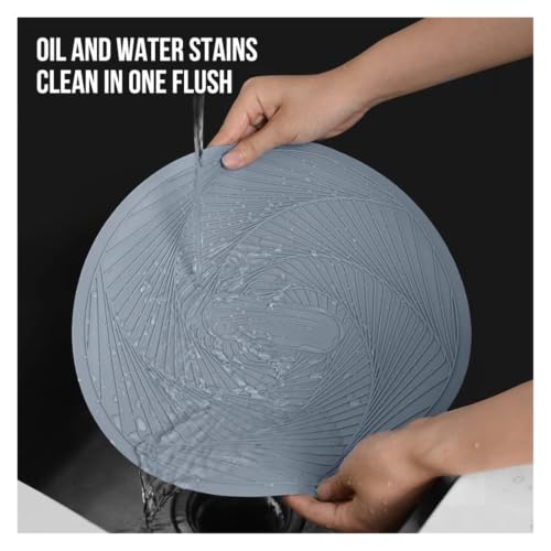Tapis porte-pot en silicone de cuisine isolant napperon table