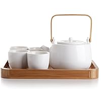 Algopix Similar Product 1 - casaWare Serenity 7Piece Tea Pot Set
