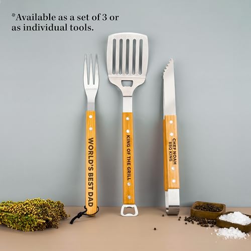 Set personalizado de herramientas para BBQ con 3 utensilios opcionales miniatura 6