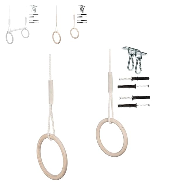 MAMOI® Trapecio de Madera para Circo