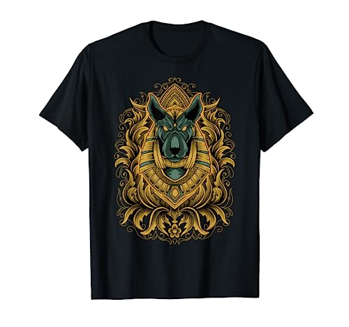 Ésotérique Anubis Ancient Égypte Dieu T-Shirt