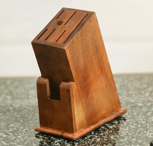 Classyo-Wooden-Knife-Stand-for-Kitchen-with-6-Knife-Slot-1-Scissor-Slot-Knife-Holder-for-Kitchen-Knife-Holder-Stand-Knife-Stand-Without-Knife-knfwood-Large