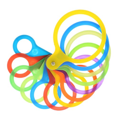 ABOOFAN フルーツグレーディングサークル 直径測定ツール 多用途果物計測器 効率向上と正確な測定を実現 中小型果実の級に ランダムカラー