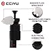 cciyu Windshield Washer Pump Replacement for 1998-2007 for Audi A3, 1998-2008 for Audi A4/A6, 2000-2004 for Audi S3, 2000-2008 for Audi S4/S6 – Direct Fit for OEM Part Numbers 1J6955651, 1J6955651