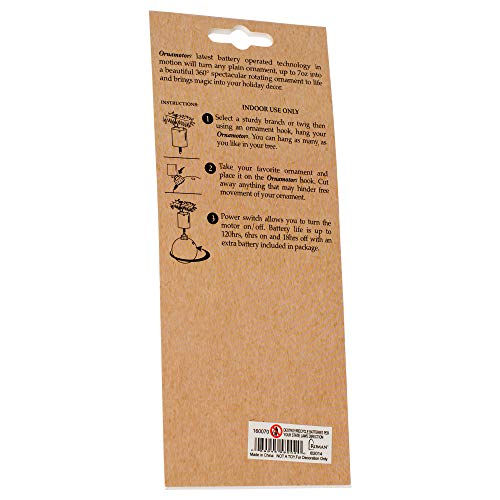 Forest Green Rotating 2.25 Acrylic Decorative Hanging Ornament Hook #TOP1