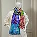 Assorted Mix Color Wool Nuno Felted Scarf – Handmade, Lightweight, and Luxuriously Soft – Unique Multi-Colored Wool Scarf – Eco-Friendly Fashion Accessory – Elegant Wrap for All Seasons