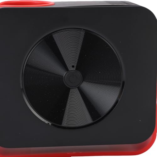 Bewinner -Projektor mit WiFi, Full HD 1080p Support Video Projector, 360 ° Rotatable, Keystone Correction Outdoor -LED -Filmprojektoren mit HDMI, USB, Aux Kompatibel (Black)