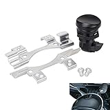 XMMT Motorcycle Push Button Fuel Door Latch Compatible For Harley Touring Electra Glides Road Glides...