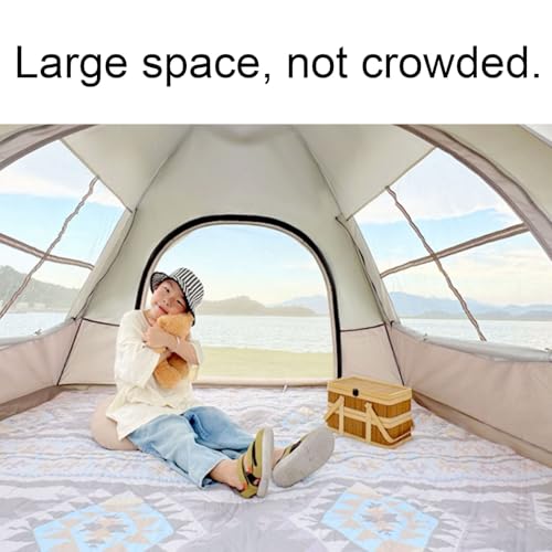Carpa automática pop-up para camping exterior portátil miniatura 5