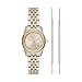 Produktbild Michael Kors Damen-Geschenkset Uhr Lexington 3-Zeiger-Werk Edelstahl Armbänder, MK4815SET