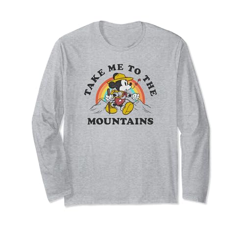 T-shirt Mickey Disney manches longues finition premium coton pour homme et femme