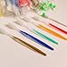 Pack of 30 Adult Beauty 6 Color Mix Toothbrush Toothpaste Dental Kit for Hotel Supplies(red 5pcs/Yellow 5pcs/White 5pcs/Blue 5pcs/Green 5pcs/Golden 5pcs)