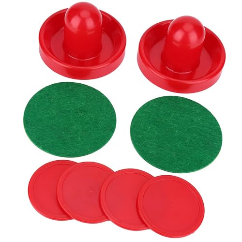 Ice Hockey Accessories, Plastic Pusher Pucks Set for Tables Game, Great for Enthusiasts (M 76mm/2.99in)