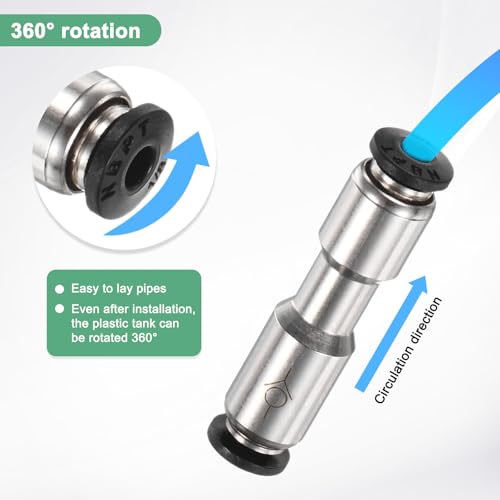 Clapet anti-retour 1/8" OD pour éviter les fuites de pompe d'air - 5