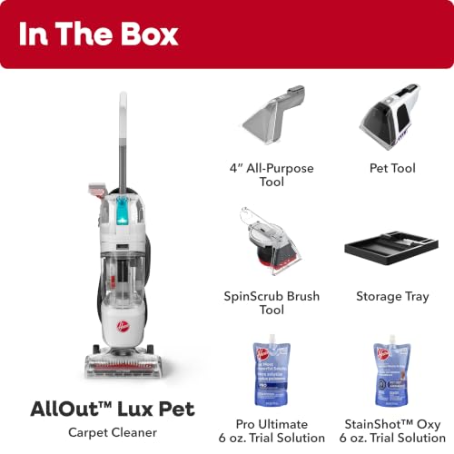 Hoover AllOut Lux Carpet Cleaner - image 9