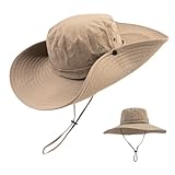 SoLLek Sombrero de Pesca, Sombrero de protección Solar de ala, Ornamental