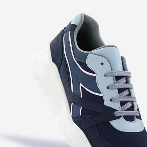 Image of Cruiser Mens Trainers Fashion Chunky Shoes| Lightweight Comfy Breathable Gym Sneakers | Walk Tall in Comfort - Block Heels for Day to Night |Comfortable Sports Footwear Casual (Dexter)