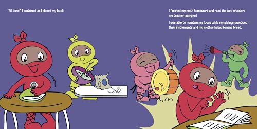 Focused Ninja: A Children’s Book About Increasing Focus And Concentration At Home And School (Ninja Life Hacks) #TOP2