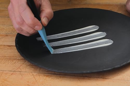 Image of Mercer Culinary Silicone Plating Comb Brush
