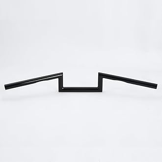 CUSTOM CHROME CCI 4" Rise 1" Fat Z-Bar Handlebar Fit For Harley-Davidson Honda Yamaha Suzuki Kawasaki Triumph Most Chopper Cruisers Bobber Bike Cafe Racer