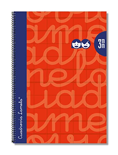 EDITORIAL LAMELA Quaderno lamella rosso A4 5 pezzi