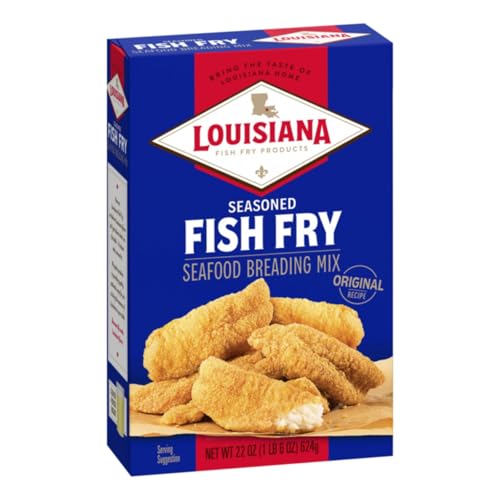 LOUISIANA Fish Fry Products Seasoned Fish Fry 22 oz (Box)