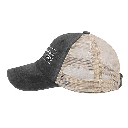 Gorra unisex negra talla única ajustable miniatura 3