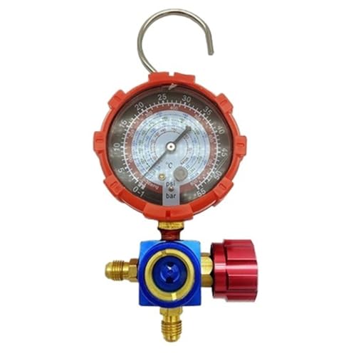 Medidor de aire acondicionado automotriz y doméstico para gases R134a, R22 y R410A